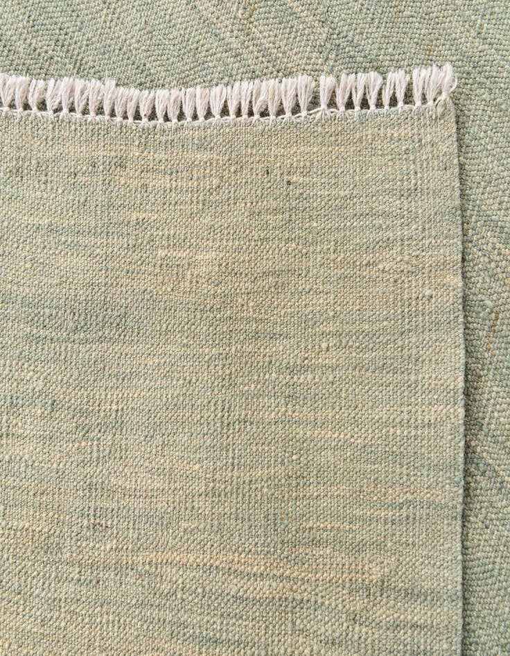 Detail image of 6' 4 x 9' 9  Hand Woven Kilim Modern Wool Rug