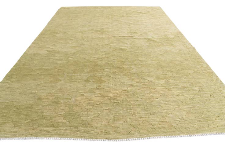 Detail image of 6' 10 x 9' 9 Hand Woven Kilim Modern Wool Rug