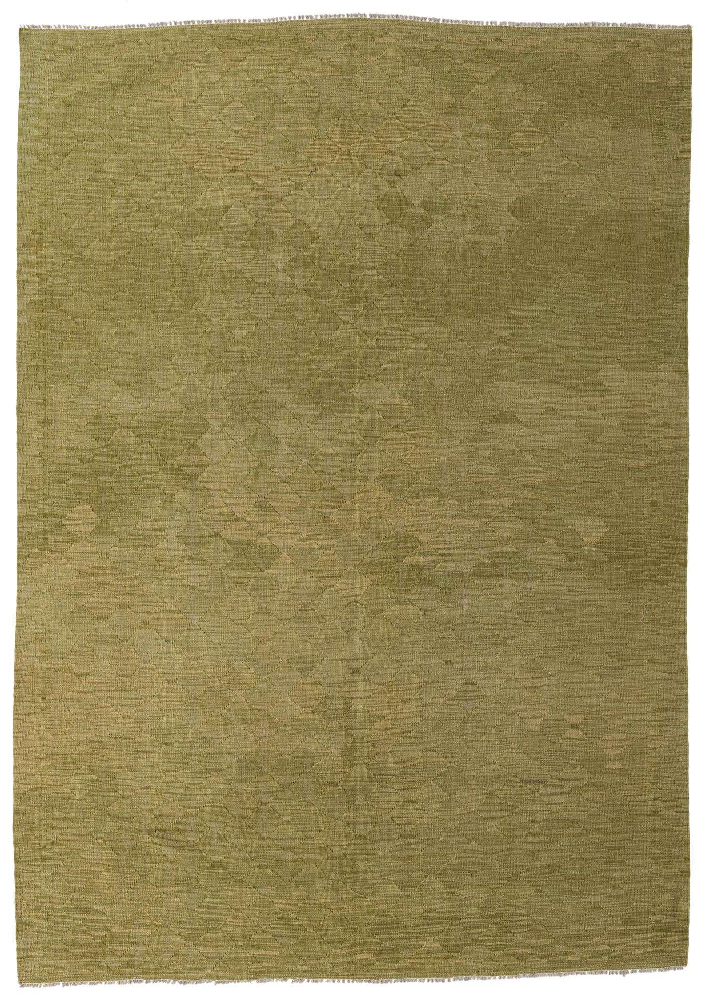 6' 10 x 9' 9 Hand Woven Kilim Modern Wool Rug