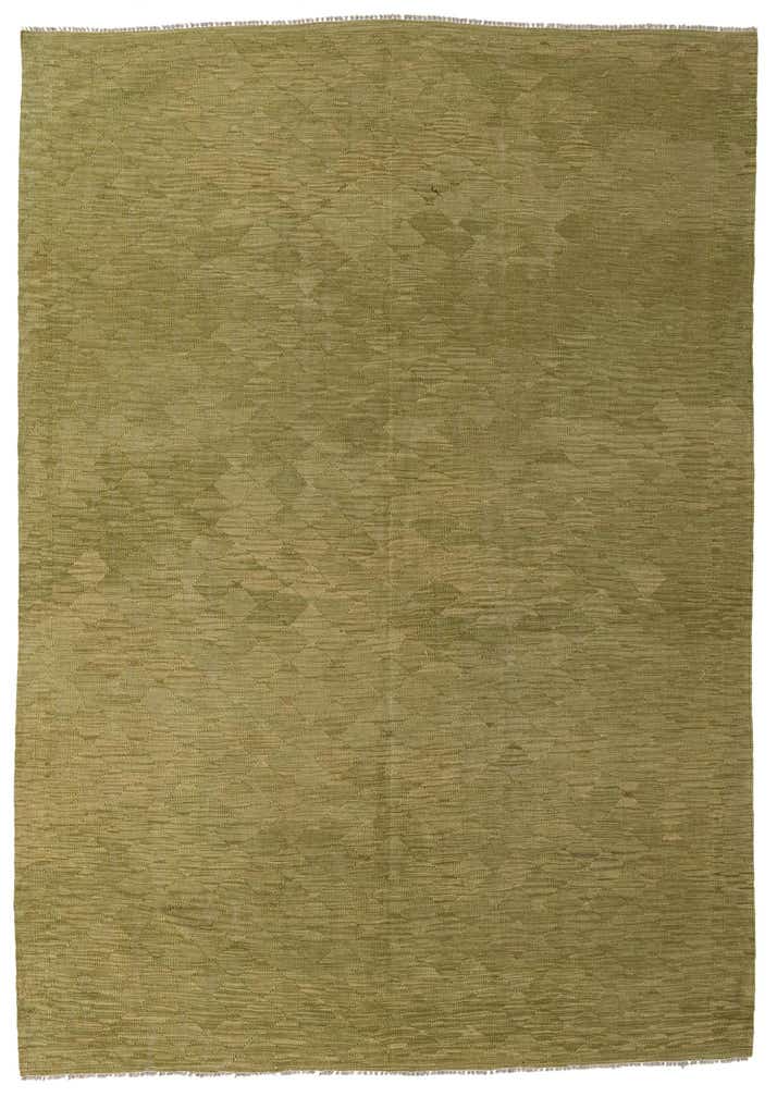 6' 10 x 9' 9 Hand Woven Kilim Modern Wool Rug