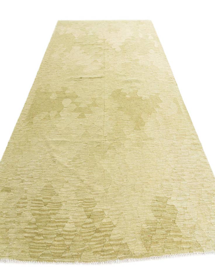 Detail image of 6' 7 x 10'  Hand Woven Kilim Modern Wool Rug