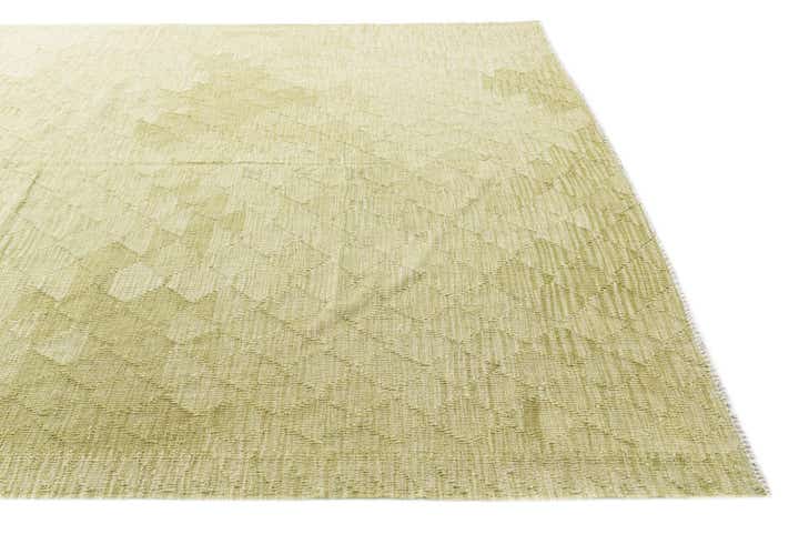 6' 7 x 10' Hand Woven Kilim Modern Wool Rug