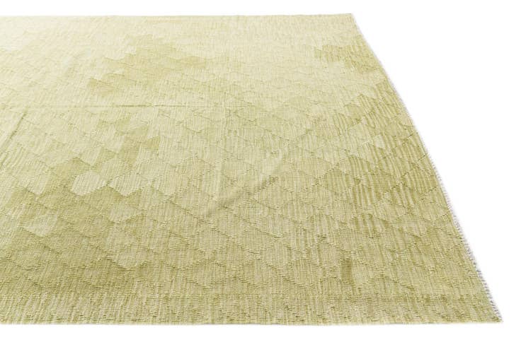 Detail image of 6' 7 x 10' Hand Woven Kilim Modern Wool Rug