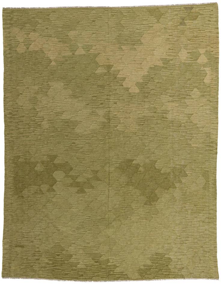 Detail image of 6' 7 x 10' Hand Woven Kilim Modern Wool Rug