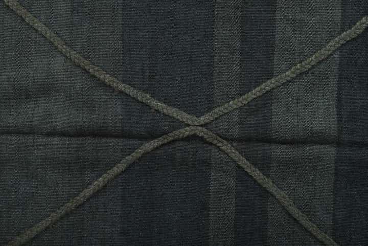 4' 4 x 6' Hand Woven Kilim Modern Wool Rug