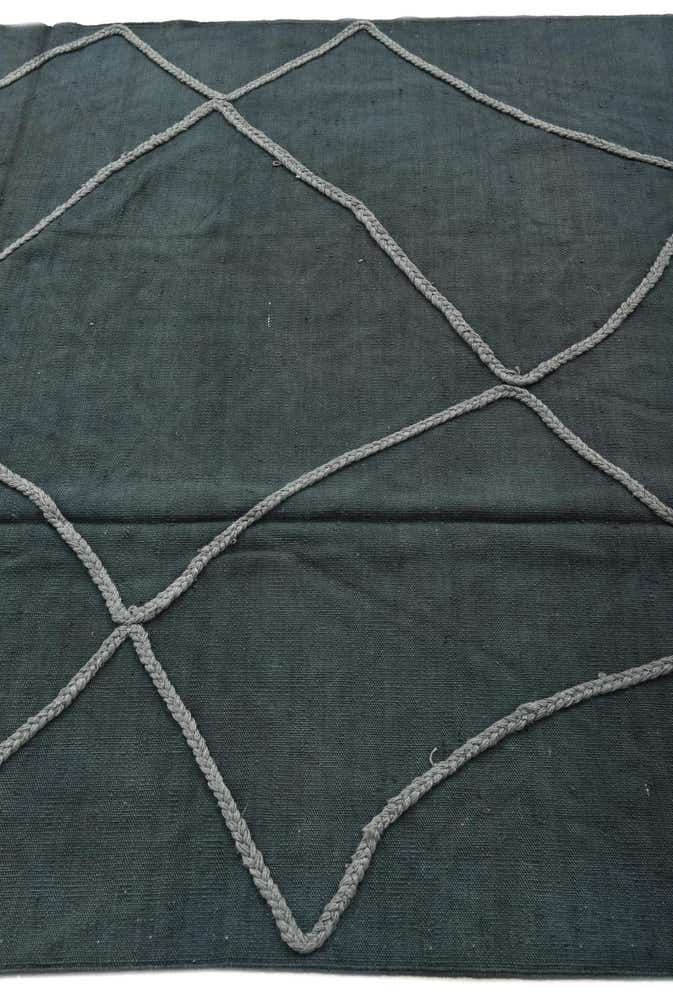 5' 5 x 8' 2 Hand Woven Kilim Modern Wool Rug