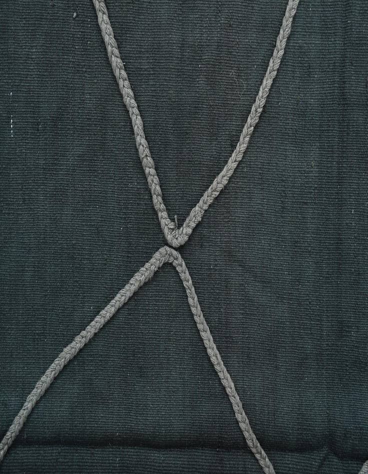 Detail image of 5' 5 x 8' 2  Hand Woven Kilim Modern Wool Rug