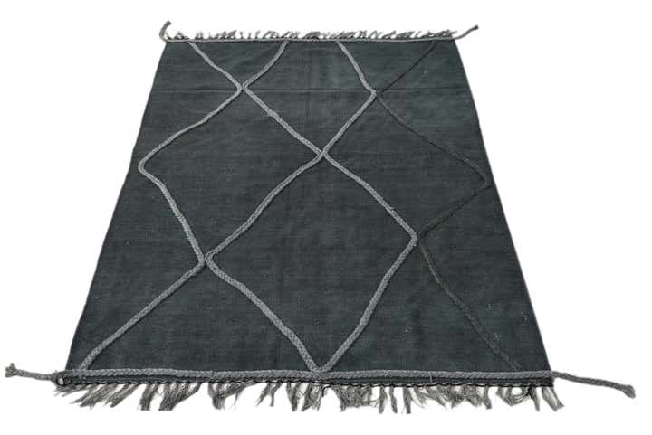 3' 5 x 5' Hand Woven Kilim Modern Wool Rug