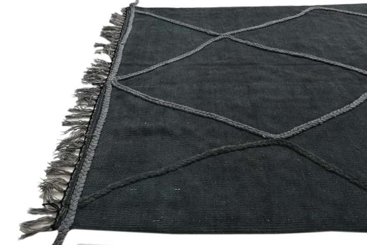 3' 5 x 5' Hand Woven Kilim Modern Wool Rug