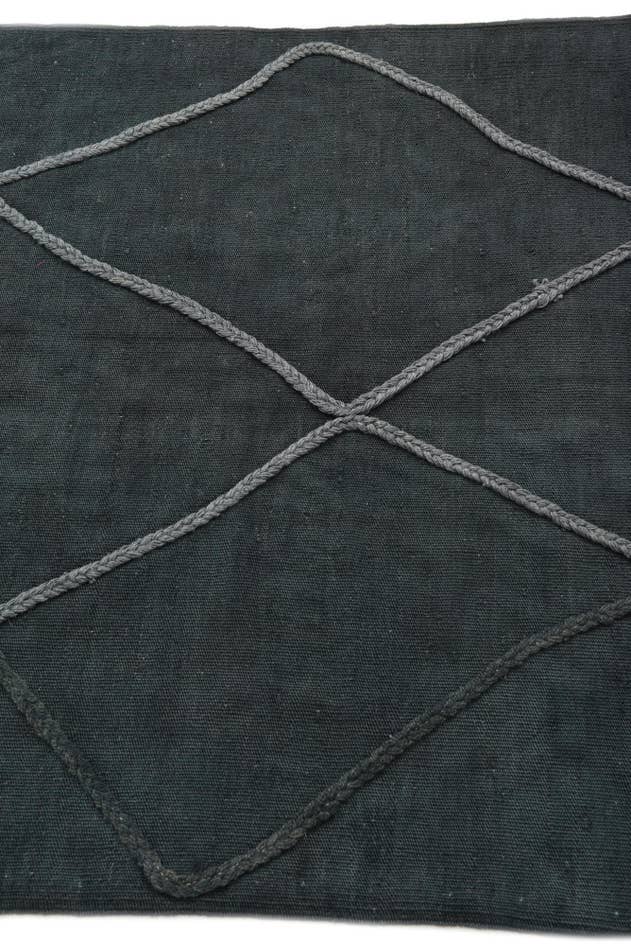 Detail image of 3' 5 x 5' Hand Woven Kilim Modern Wool Rug