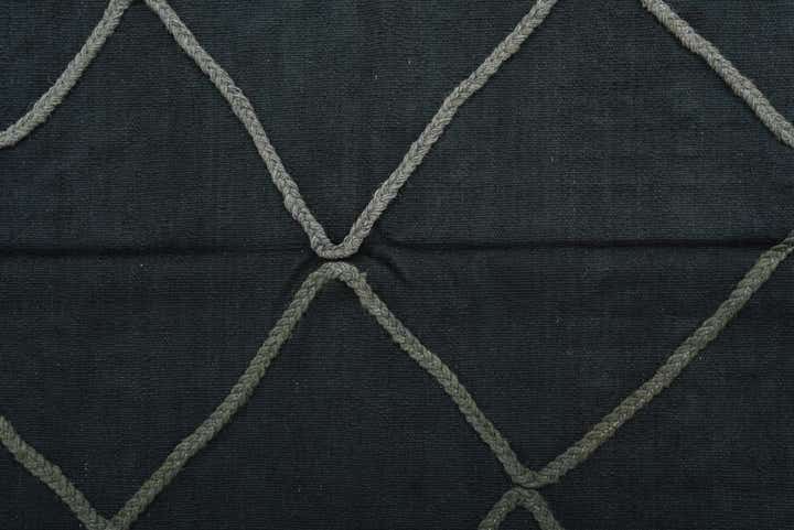 4' 5 x 6' Hand Woven Kilim Modern Wool Rug