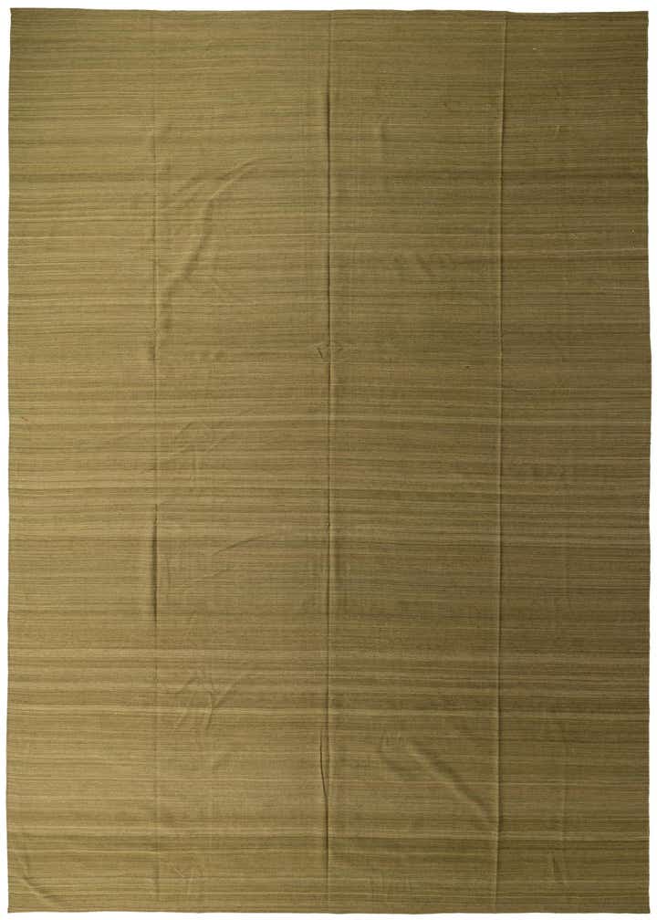 13' 9 x 19' 10 Hand Woven Kilim Modern Wool Rug