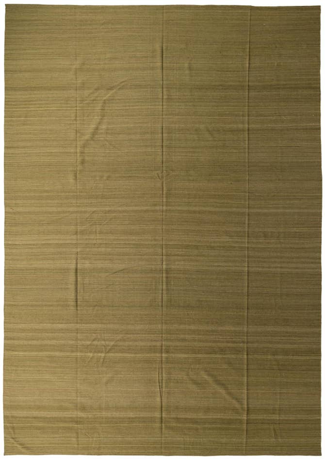Detail image of 13' 9 x 19' 10 Hand Woven Kilim Modern Wool Rug