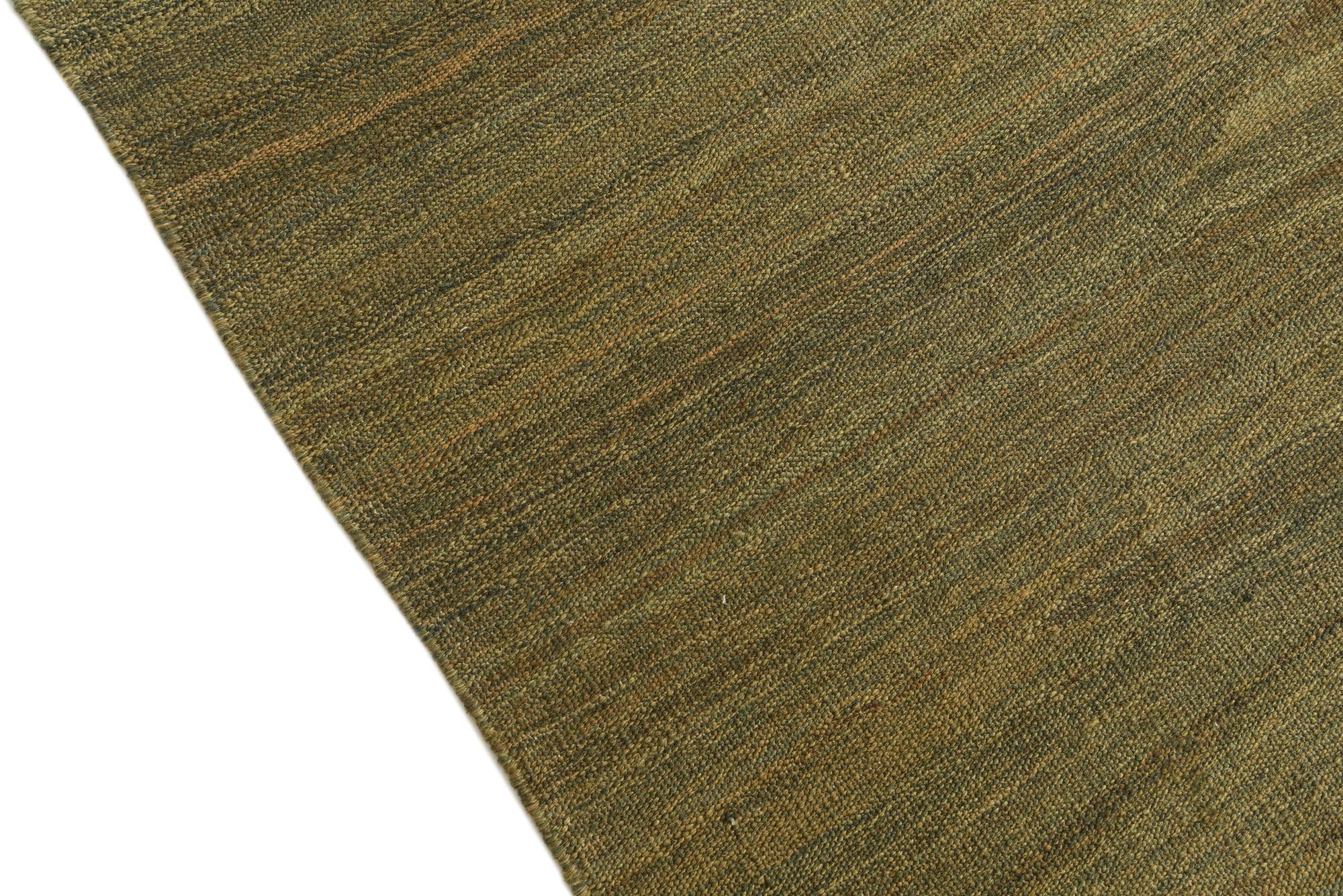 8' 6 x 10' 4 Hand Woven Kilim Modern Wool Rug