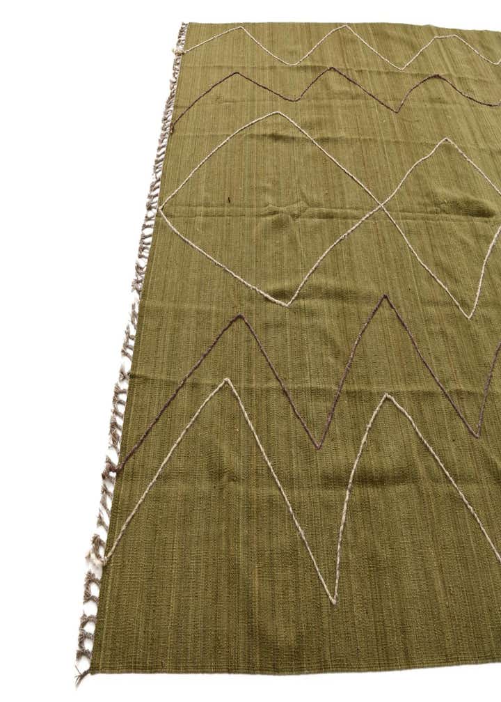 8' 4 x 10' 1 Hand Woven Kilim Modern Wool Rug