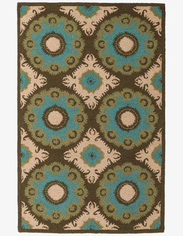 5' 1 x 8' Luna Wool Rug