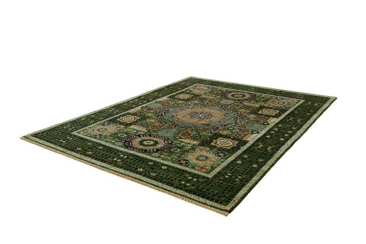 5' 1 x 6' 8 Hand Knotted Mamluk Ziegler Rug