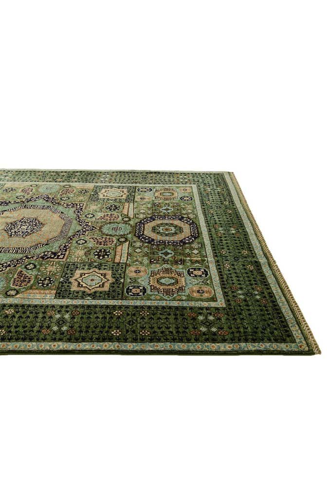 5' 1 x 6' 8 Hand Knotted Mamluk Ziegler Rug