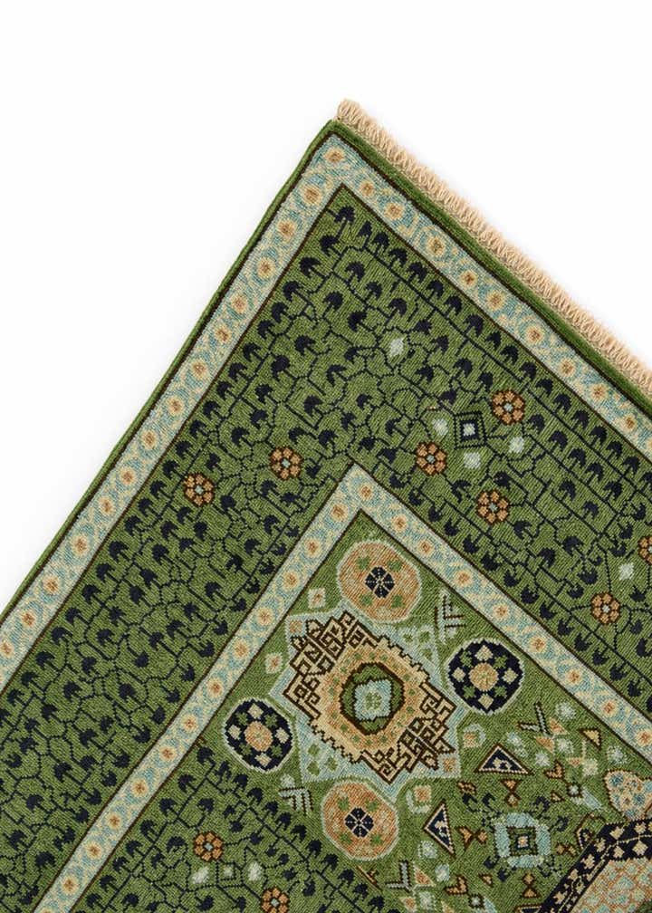 5' 1 x 6' 8 Hand Knotted Mamluk Ziegler Rug