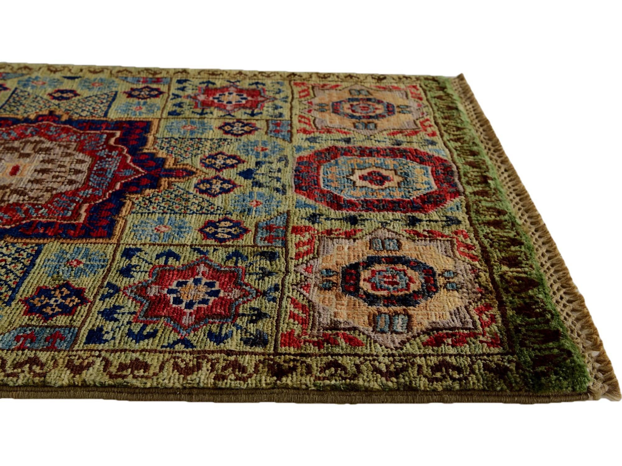 2' x 3' 3 Hand Knotted Mamluk Ziegler Rug