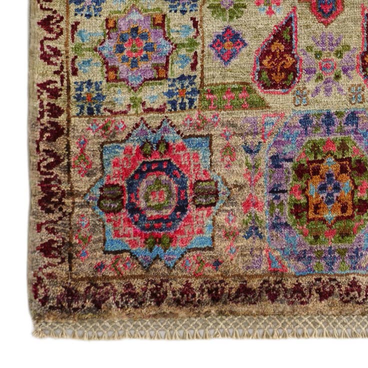 Detail image of 2' x 3' 2 Hand Knotted Mamluk Ziegler Rug