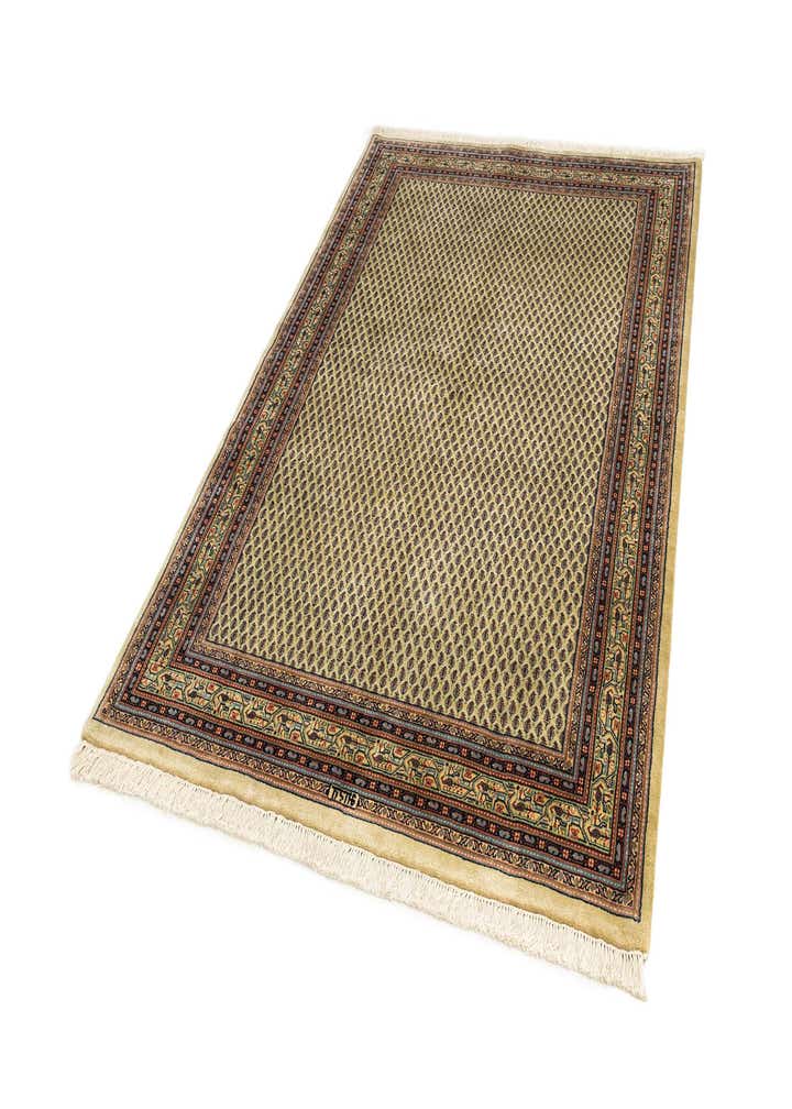 5' 7 x 8' Hand Knotted Mir Oriental Wool Rug