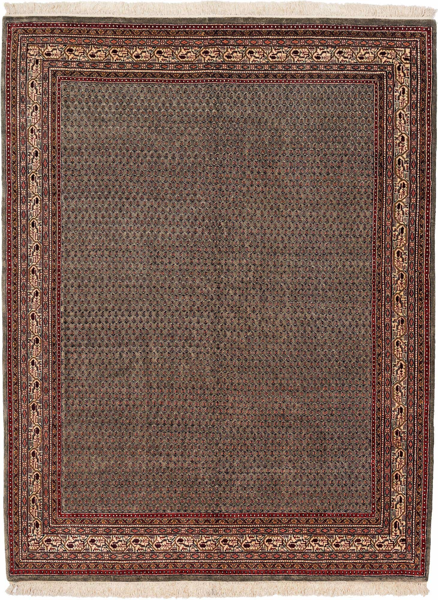 5' 10 x 7' 9 Hand Knotted Mir Wool Rug