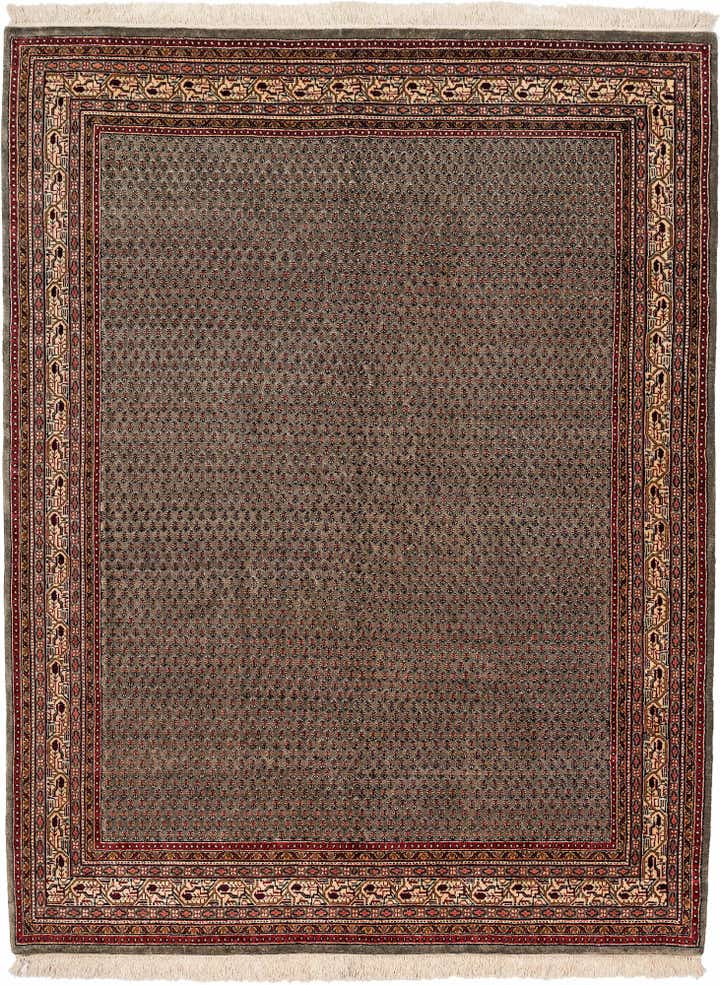 5' 10 x 7' 9 Hand Knotted Mir Wool Rug