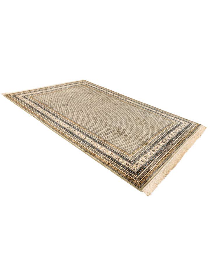 6' 7 x 9' 9 Hand Knotted Mir Wool Rug
