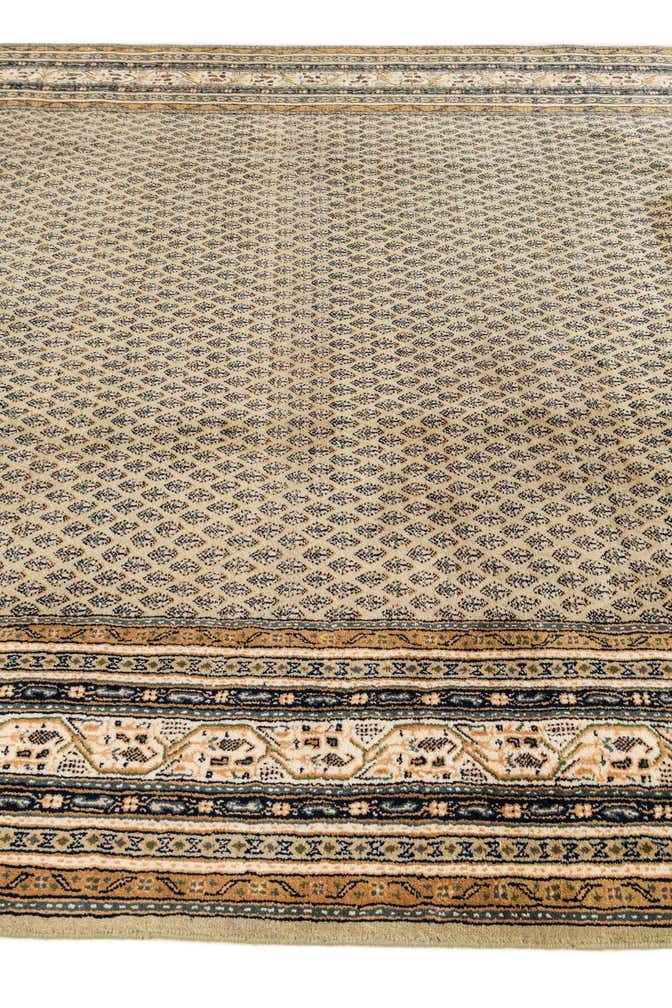 6' 7 x 9' 9 Hand Knotted Mir Wool Rug