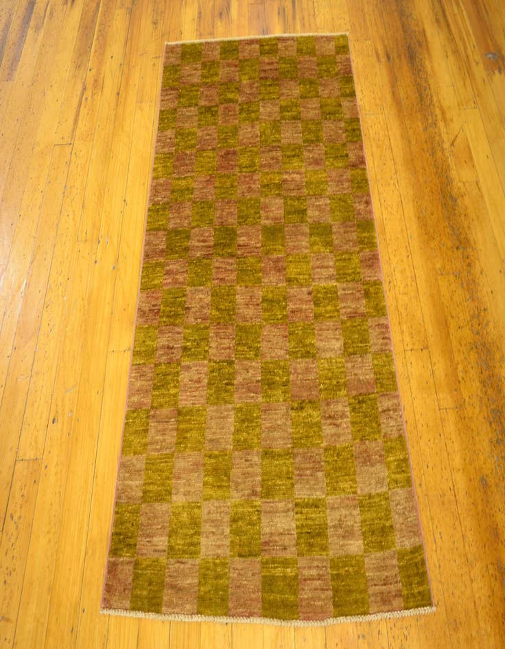 Detail image of 3' 2 x 4' 10  Hand Knotted Modern Ziegler Oriental Rug