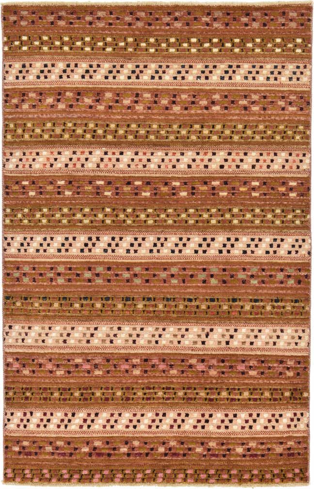 4' x 6' Hand Knotted Modern Ziegler Rug