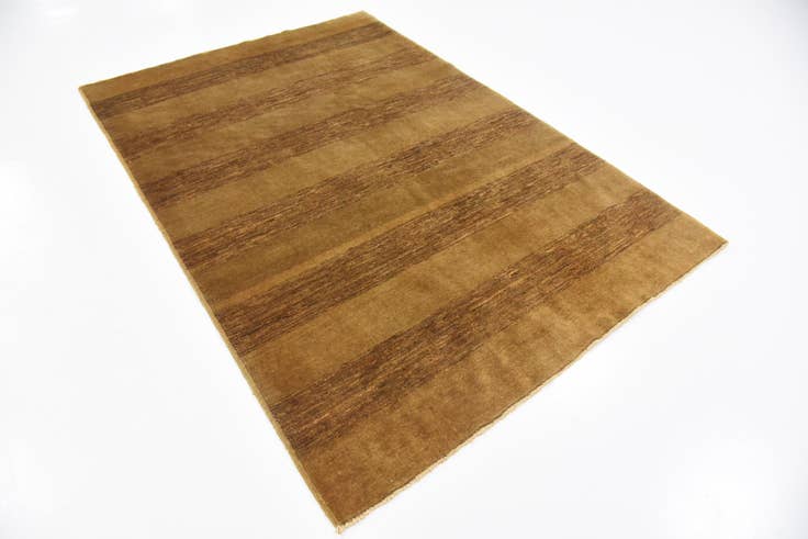 Detail image of 4' 3 x 6' 2 Hand Knotted Modern Ziegler Rug