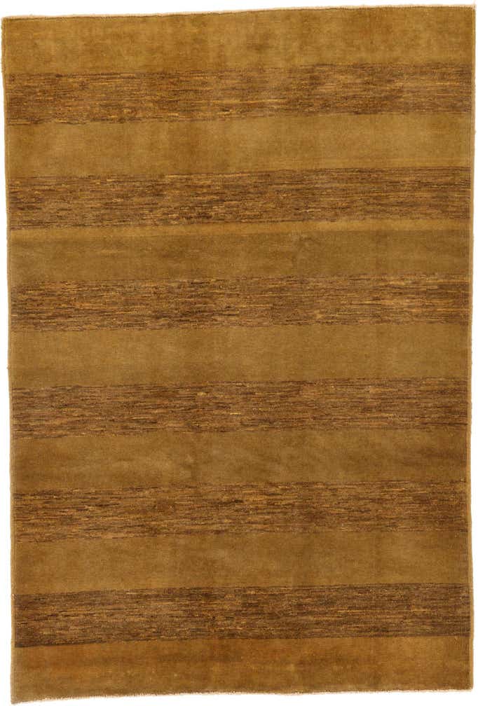4' 3 x 6' 2 Hand Knotted Modern Ziegler Rug