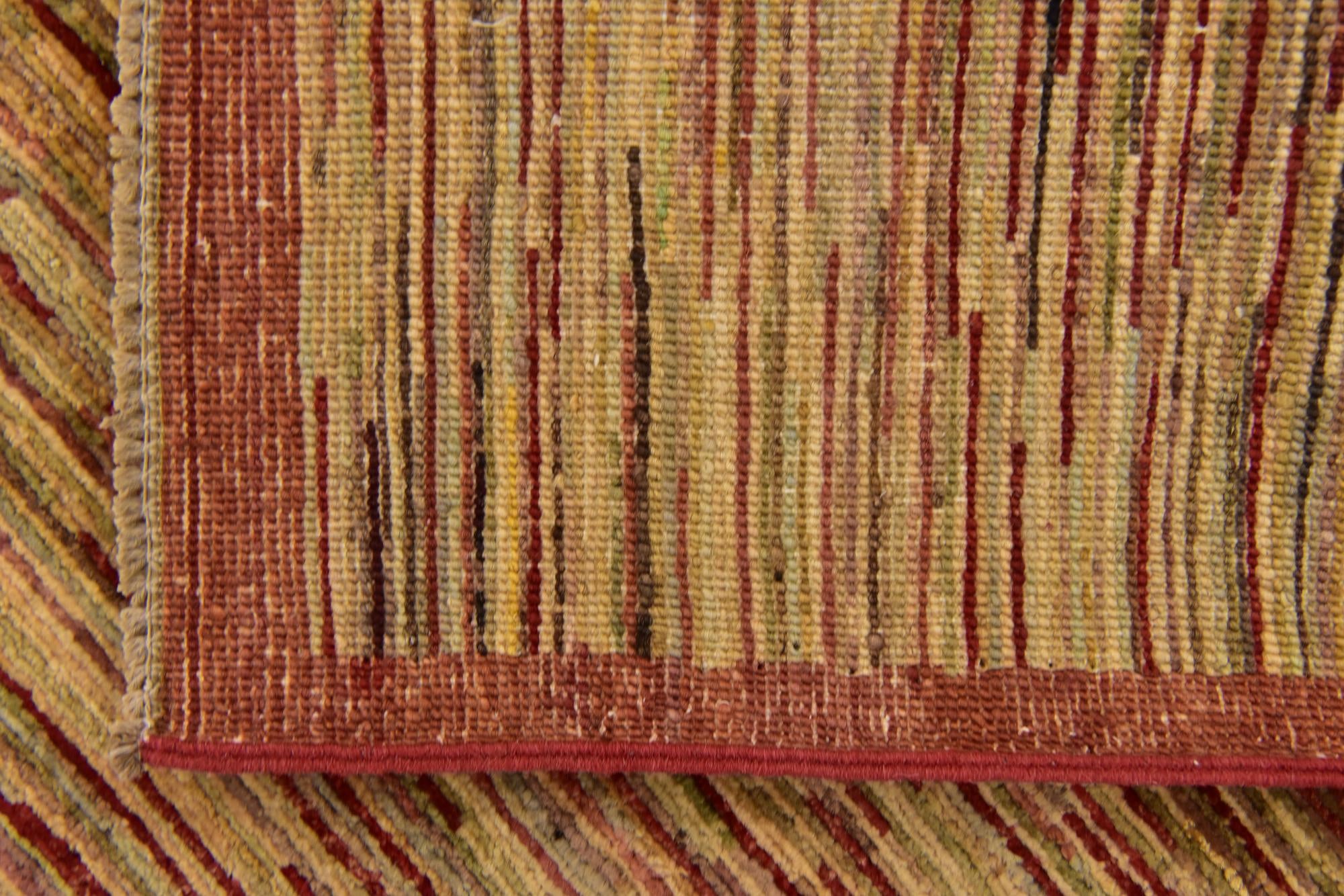 5' x 6' 3 Hand Knotted Modern Ziegler Oriental Rug