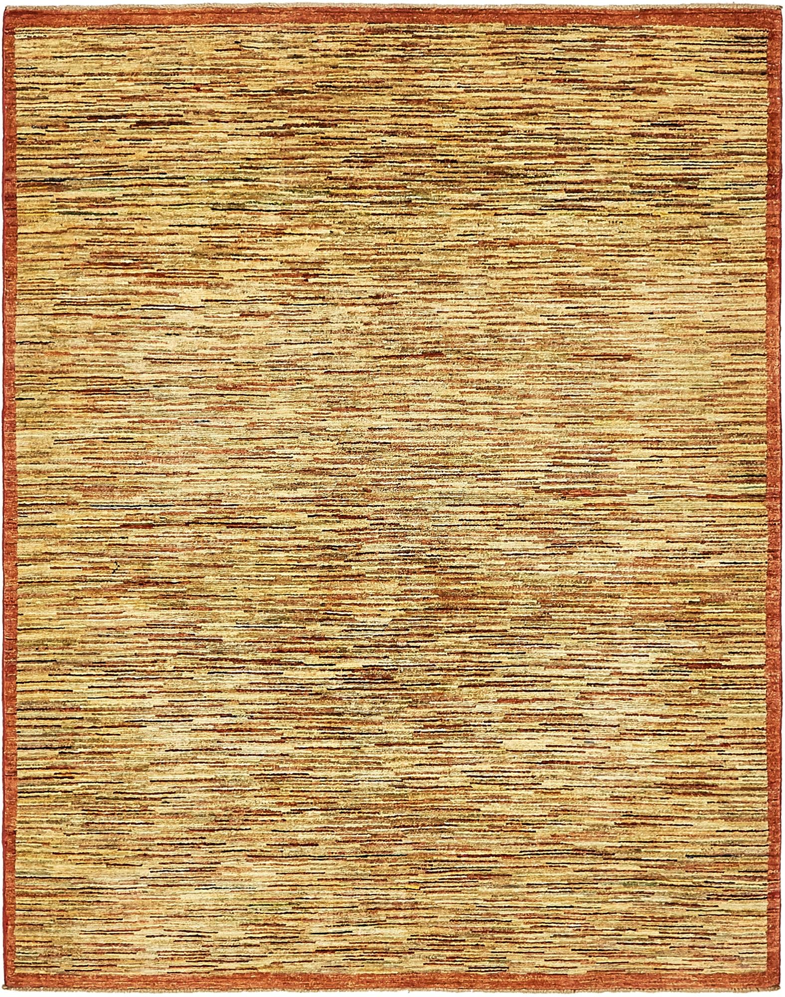 5' x 6' 3 Hand Knotted Modern Ziegler Oriental Rug