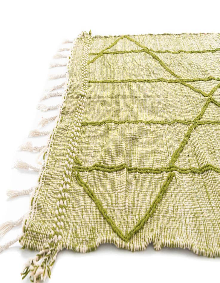 Detail image of 5' x 8' 5  Hand Knotted Moroccan Wool Rug