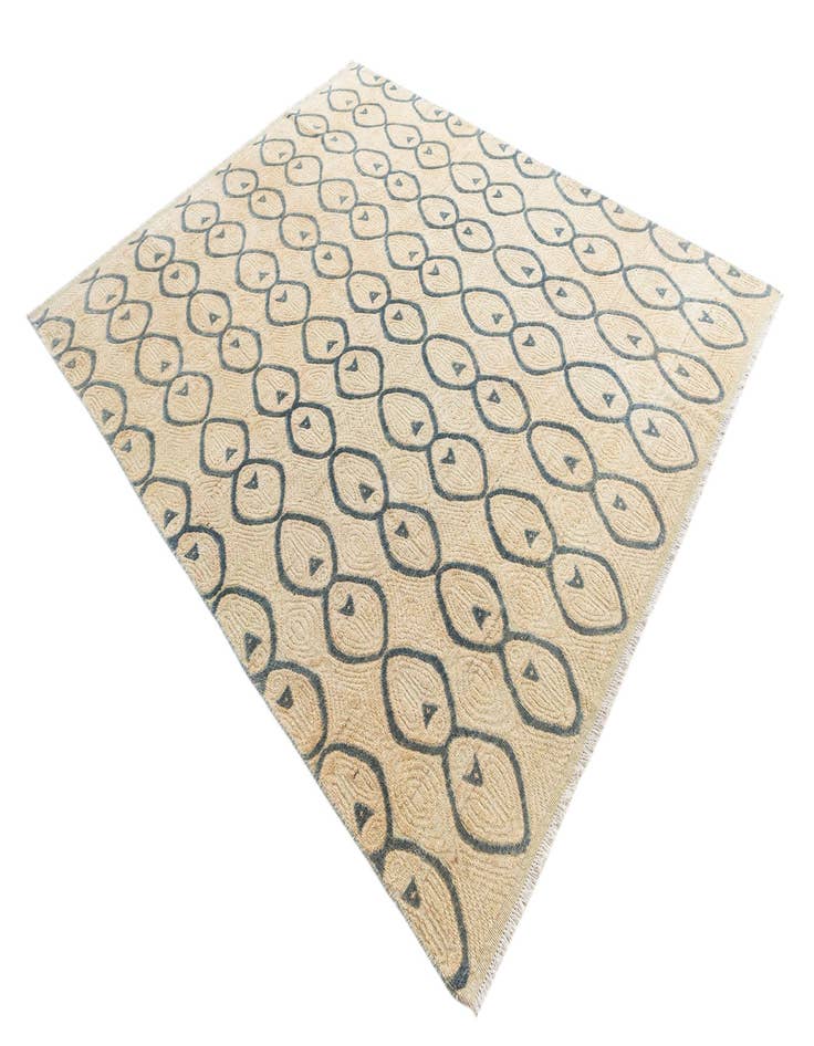 Detail image of 8' x 9' 9  Hand Knotted Moroccan Wool Rug