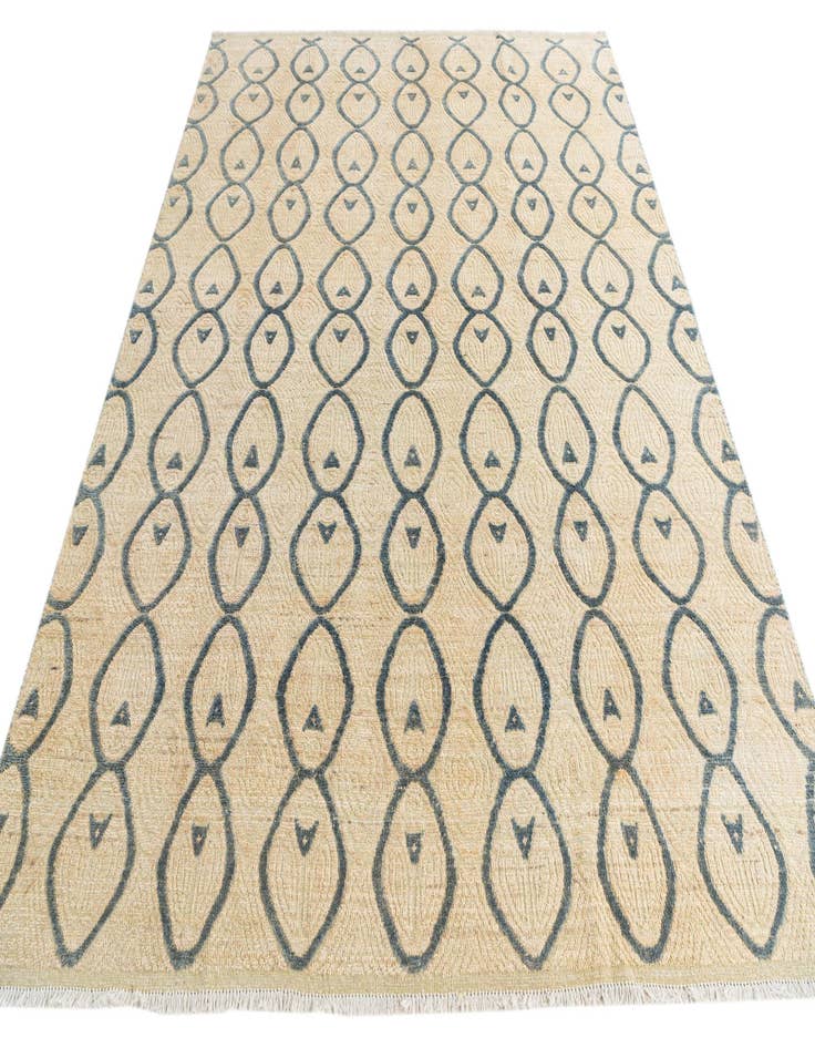 Detail image of 8' x 9' 9 Hand Knotted Moroccan Wool Rug