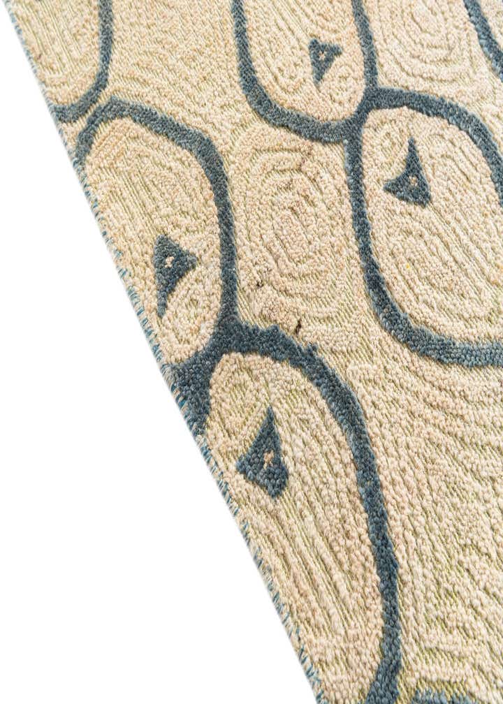 8' x 9' 9 Hand Knotted Moroccan Wool Rug
