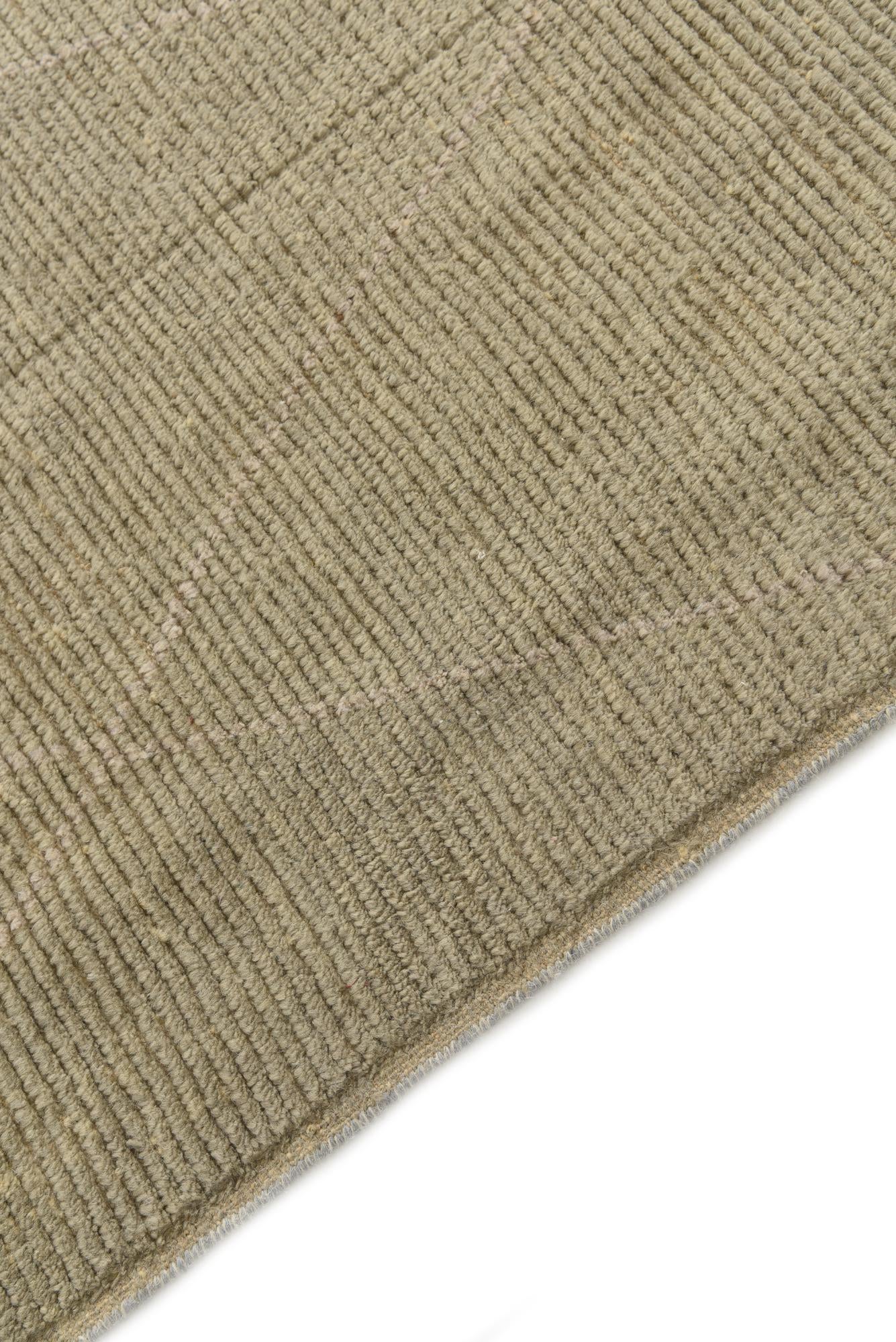 9' x 13' Hand Knotted Moroccan Wool Rug