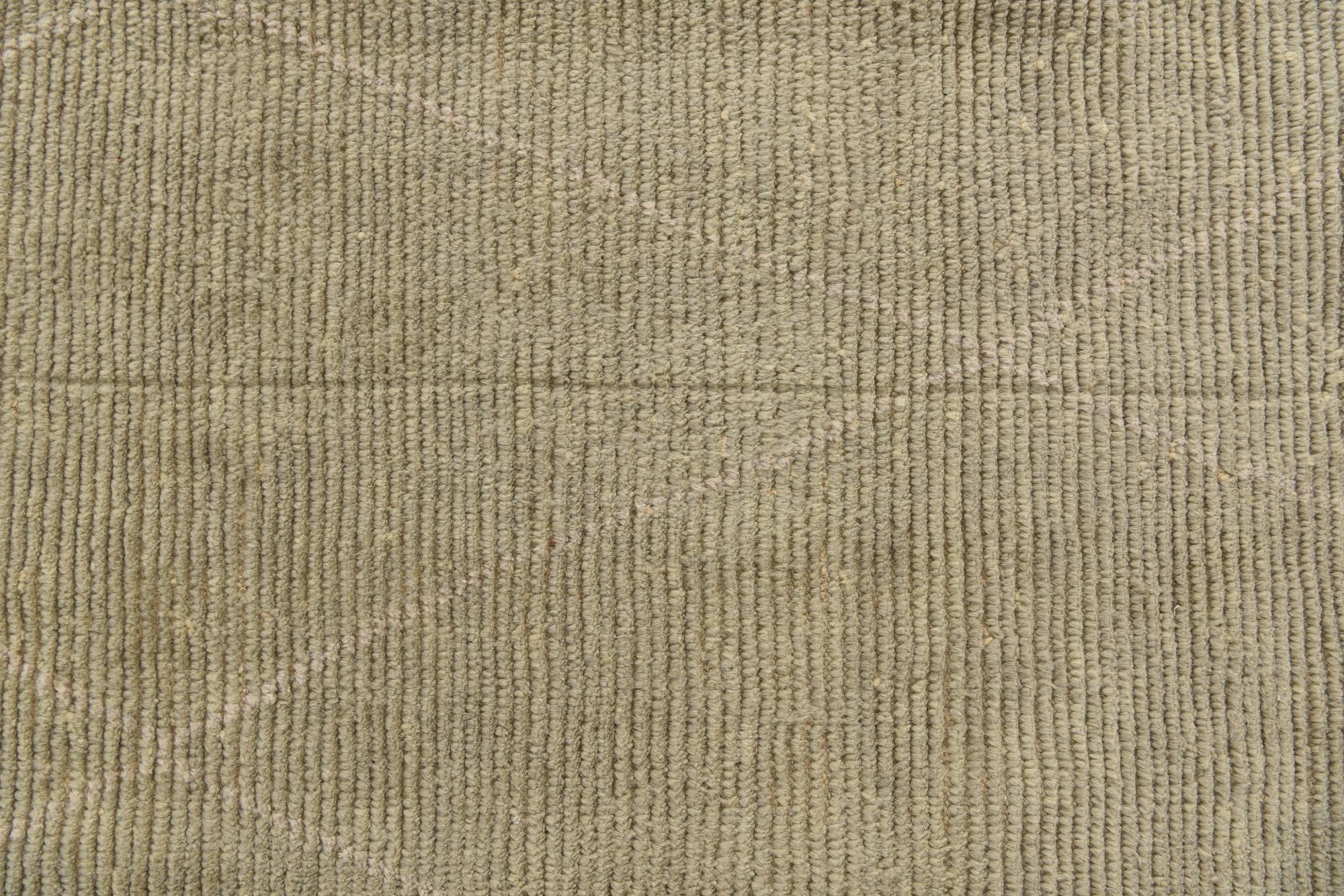 9' x 13' Hand Knotted Moroccan Wool Rug