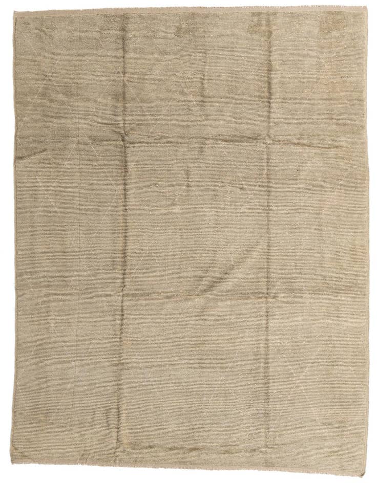 Detail image of 9' x 13' Hand Knotted Moroccan Wool Rug