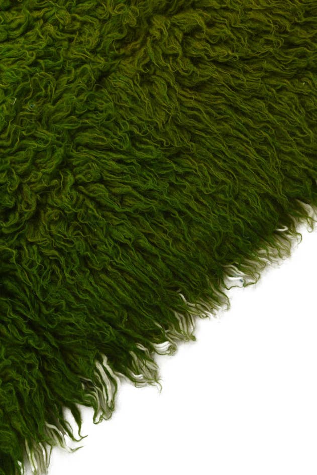 Detail image of 3' 2 x 5' 7 Hand Knotted Moroccan Wool Rug