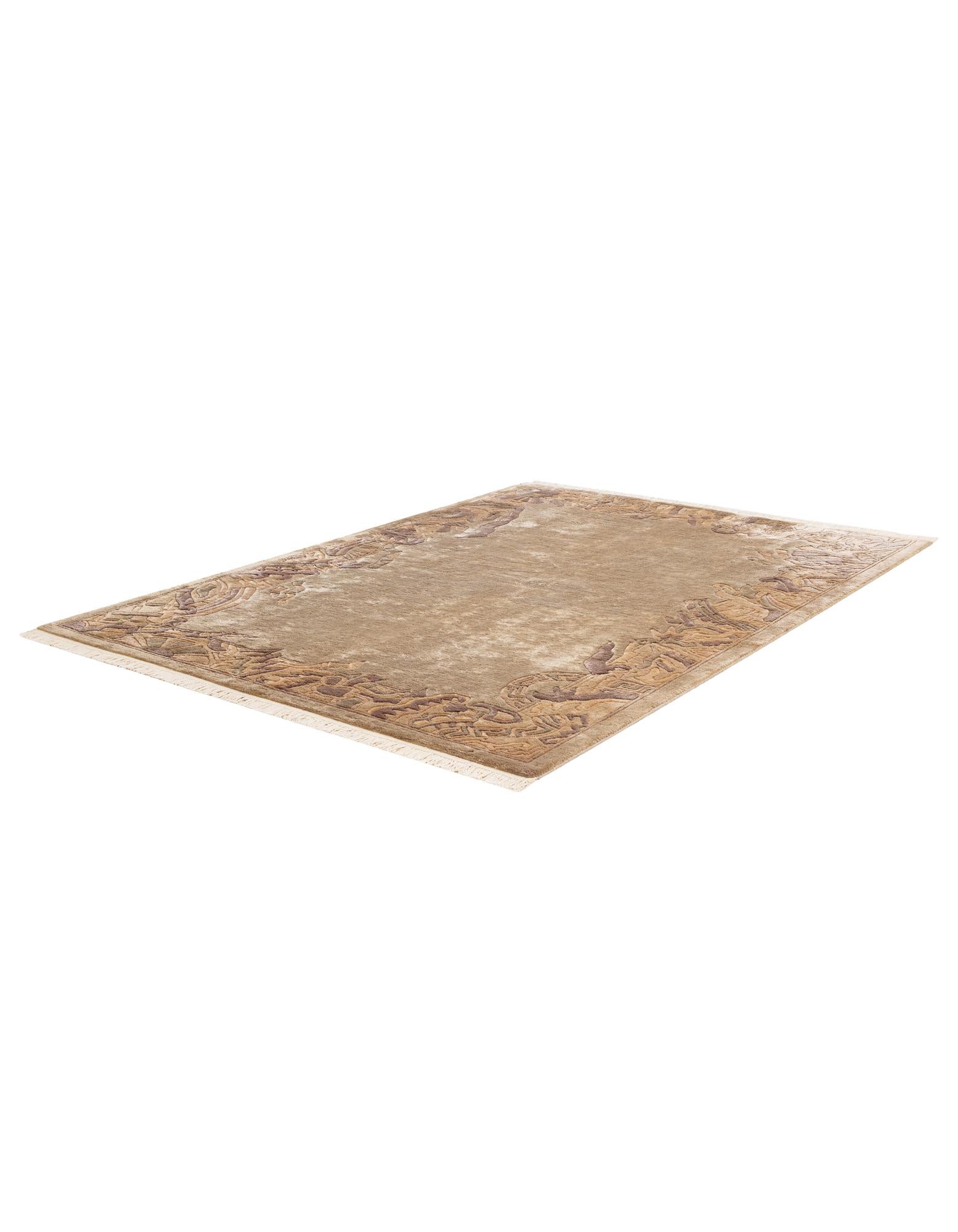 5' 5 x 7' 6 Hand Knotted Nepal Wool Rug
