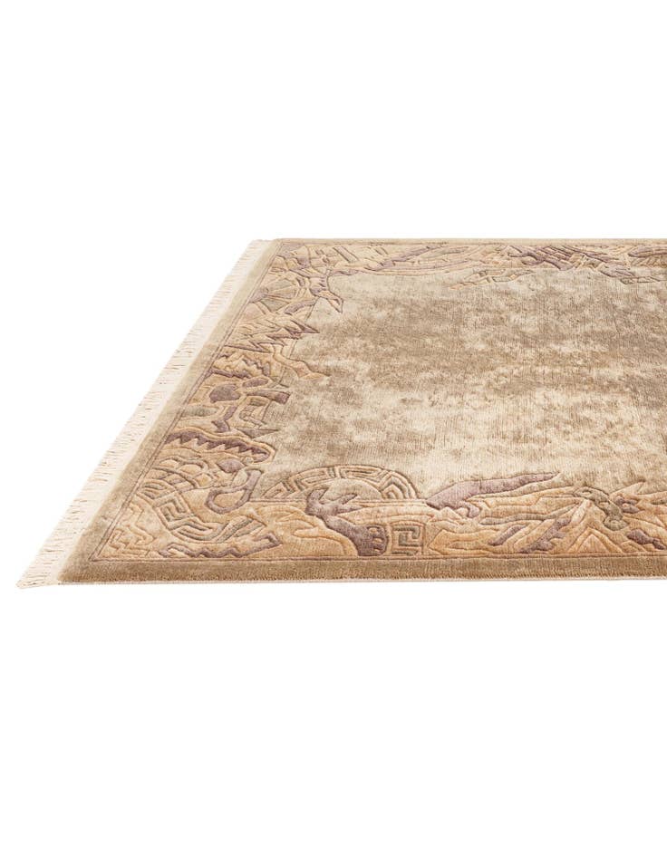 Detail image of 5' 5 x 7' 6  Hand Knotted Nepal Wool Rug