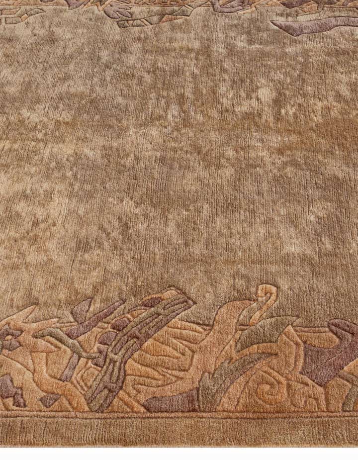 5' 5 x 7' 6 Hand Knotted Nepal Wool Rug
