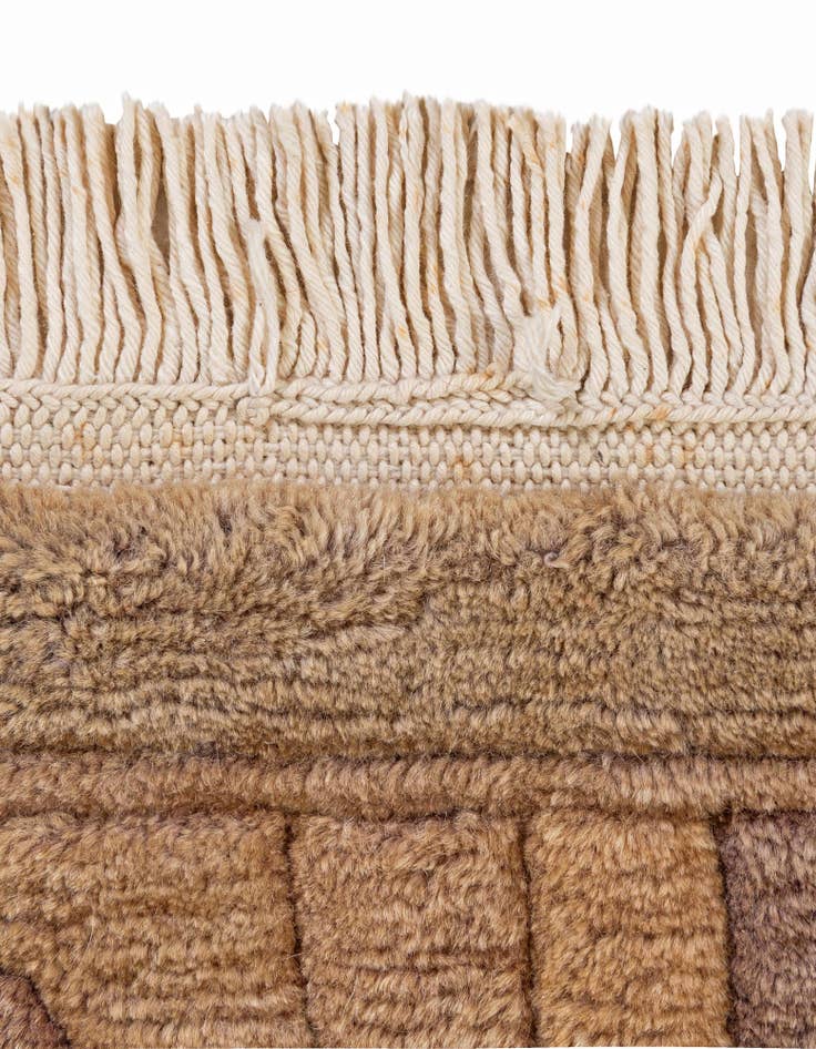 Detail image of 5' 5 x 7' 6  Hand Knotted Nepal Wool Rug