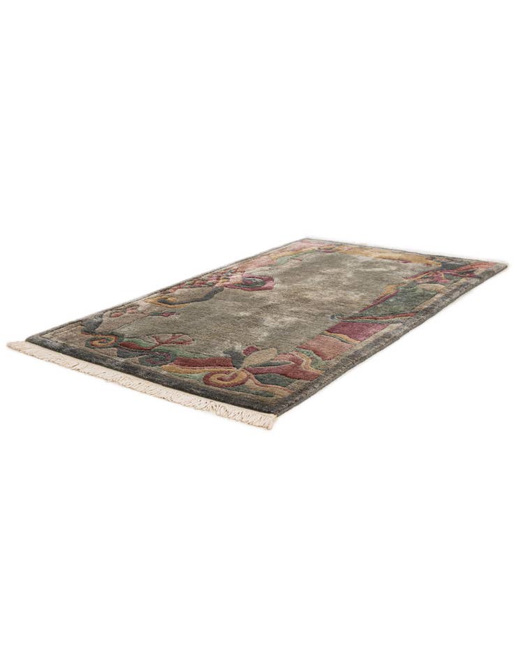 Detail image of 3' 3 x 5' 6 Hand Knotted Nepal Wool Rug