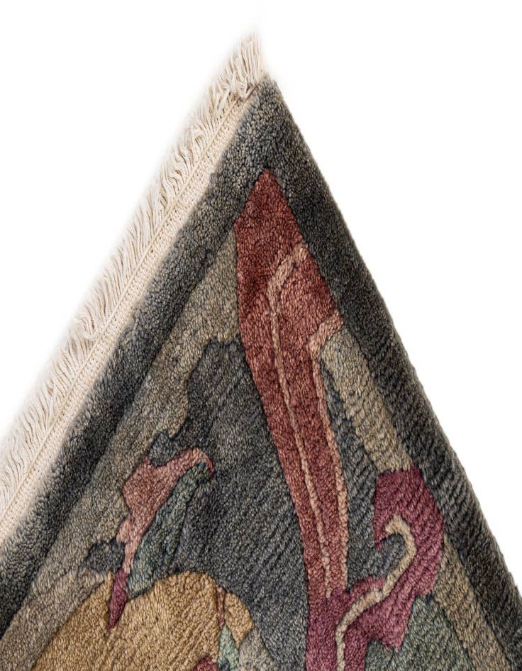 Detail image of 3' 3 x 5' 6 Hand Knotted Nepal Wool Rug